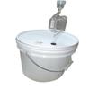 2 Gallon Primary Fermenter with Lid and Airlock view 1