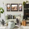 10x15 Frame Natural Wood with Black Mat | 12x17 Frame Matted to 10x15 | Display Your Print Under UV Acrylic Shatter Guard Front, with Foam Board Backing and Wall Hanging Hardware - Wall Frame view 3