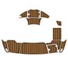 Boat EVA Faux Teak Decking Floor Compatible with 2011 Chaparral 224 Swim Platform Bow Boat EVA Foam Faux Teak Deck Floor Pad Mat view 1