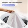 PERLECARE 4 Inch Gel Memory Foam Mattress Topper for Pressure Relief, Premium Soft Mattress Topper for Cooling Sleep, Non-Slip Design with Removable & Washable Cover, CertiPUR-US Certified - Twin view 2