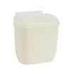 YUHUAWF Trash Garbage Can Seamless Sticker Trash Can Trash Can Kitchen Storage Bin Free Perforated Seam Wall-Mounted Trash Can Storage Rack with Lid view 1