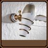 Antique Brass Luxury Bathroom Accessory Paper Holder Toilet Brush Rack Commodity Basket Shelf Soap Dish Towel Ring,Hair Dryer Holder view 1