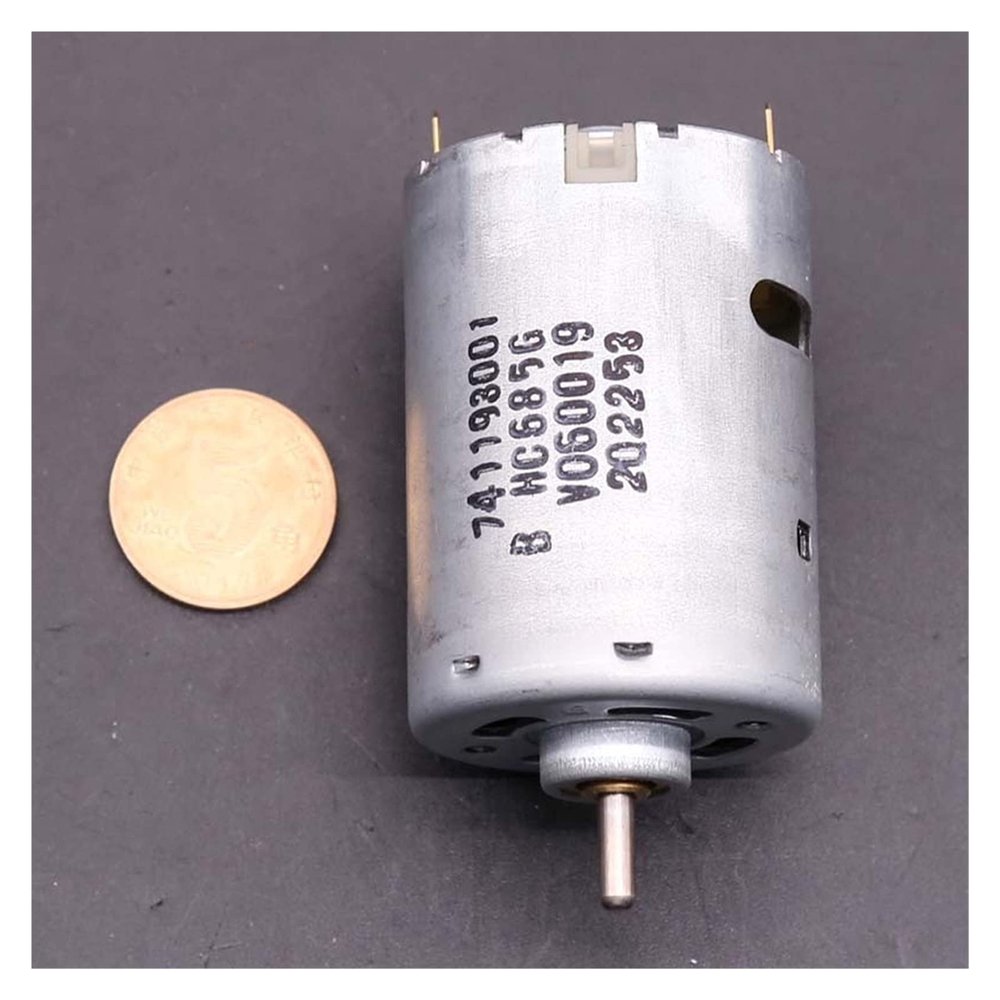 MANHONG Electric Small Motor DC 24V-36V 12000-18000RPM High Torque High Speed 545 Micro-Violent Motor Front Ball Bearing