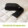 GleeVic Bed Sheet Holder | One Elastic Band with Fastener fits All Mattress Sizes! A Strap Holds Your Sheet Tight to The Mattress. No Loose Straps, Sheet Clips, Grippers, or Sheet Suspenders. view 4