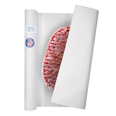 Freezer Paper Roll 24" x 1800" (150 feet) - USA-made White Paper for Freezing Food - Freezer Material with Special Coating for Meat & Fish - Strong Barrier Against Air and Moisture by IDL Packaging