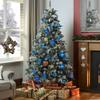 3.15" Navy Blue Christmas Ornaments 12 Pcs Shatterproof Christmas Ball Ornaments Set Large Blue Ornament for Xmas Tree Halloween Holiday Party view 4