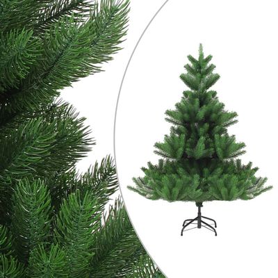 FAMIROSA 7 ft Nordmann Fir Artificial Christmas Tree with Stand Faux Holiday Xmas Tree with 1540 Tips for Home Office Party Decorations,7 x 5 ft,Green