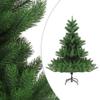 FAMIROSA 7 ft Nordmann Fir Artificial Christmas Tree with Stand Faux Holiday Xmas Tree with 1540 Tips for Home Office Party Decorations,7 x 5 ft,Green view 1