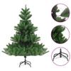 FAMIROSA 7 ft Nordmann Fir Artificial Christmas Tree with Stand Faux Holiday Xmas Tree with 1540 Tips for Home Office Party Decorations,7 x 5 ft,Green view 2