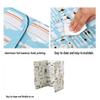 Grafken Kitchen Gas Gas Stove Oil-Proof Pad Baffle, Aluminum Foil Tin Foil Pad Protection Stove Oil Baffle One-time Integrated Stove Aluminum Foil (Color : A) view 3