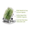 Lulonpon 2pcs Sprouts Growing Jar Kit, Wide Mouth Quart Mason Jars with Stainless Steel Screen Sprout Lids, 86mm,1000ml,Stand,Tray and Canning Brush,Seed Sprouter Set for Broccoli, Alfalfa, Mung Bean view 2