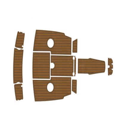 Boat EVA Faux Teak Decking Floor Compatible with 2001 Chaparral 196 SSI Swim Platform Cockpit Boat EVA Foam Teak Deck Floor Pad