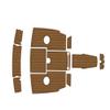 Boat EVA Faux Teak Decking Floor Compatible with 2001 Chaparral 196 SSI Swim Platform Cockpit Boat EVA Foam Teak Deck Floor Pad view 1