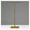 LXLIGHTS Hand Towel Holder, Stainless Steel T-Shaped Clothing Store Earrings Jewelry Stand with Square Base for Bathroom Kitchen Scarves Display Rack, 3 Colors (Color : Gold) view 1