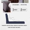 ZZYK King Headboard Bed Backboard Upholstered Headboards Backrest Pillow Washable Linen Bed Headboard Full Size for Bedroom Headboard Suitable with Headboard,D,47.2"/120cm(Full) view 4