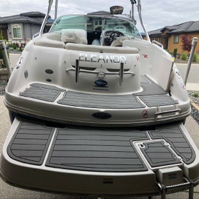 Boat EVA Faux Teak Decking Floor Compatible with 2003 Chaparral 300 Signature Swim Platform and Cockpit