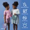 b.box Mini Lunch Box Kids | 4.25 Cup Leak Proof Bento Box for Kids Ages 3+ | 3 Compartment Snack Containers, School Lunch Container, Dishwasher Safe, BPA-Free, PFAS-Free - Emerald Forest view 2