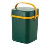 DWLOMHE Plastic Rectangular Trash/Garbage, Trash Bin for Bathroom, Automatic Touchless Infrared Motion Sensor Trash Can Combo Set, for Home Office Indoor Outdoor view 1