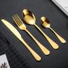 24 Piece Silverware Set for 6, Stainless Steel Silverware Set, Modern Hammered Flatware Set, Knife/Fork/Spoon & Long Teaspoon Mirror-Polished Dishwasher Safe Cutlery view 1
