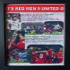 Liverpool 9-0 Premier League double over Manchester United 2021-22 - Liverpool 9 Man Utd 0 - framed print view 1