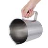 1500ml Stainless Steel Coffee Milk Frothing Cup with Scale, Milk Frothing Pitcher, Coffee Cappuccino Steaming Pitcher, Coffee Hine Accessories, for Latte Art Coffee Shop Use, Milk Frothing Pi view 4