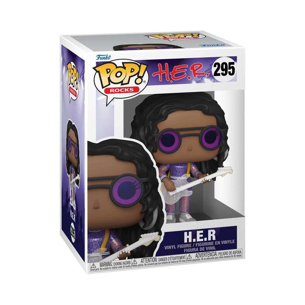 Funko Pop Rocks: H.E.R. - Collectable Vinyl Figure - Gift Idea - Official Merchandise - Toys for Kids & Adults - Music Fans - Model Figure for Collectors and Display
