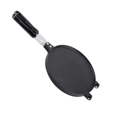 8.66inch Waffle Cone Maker,Non-Stick Maker Pan,Egg Roll Crepe Pan,Mold Press Plate Baking Tool for Paninis,Hash Browns,Breakfast,LunchBlack, Non-Stick Maker Pan,8.66inch Waffle Cone Maker,EggEg
