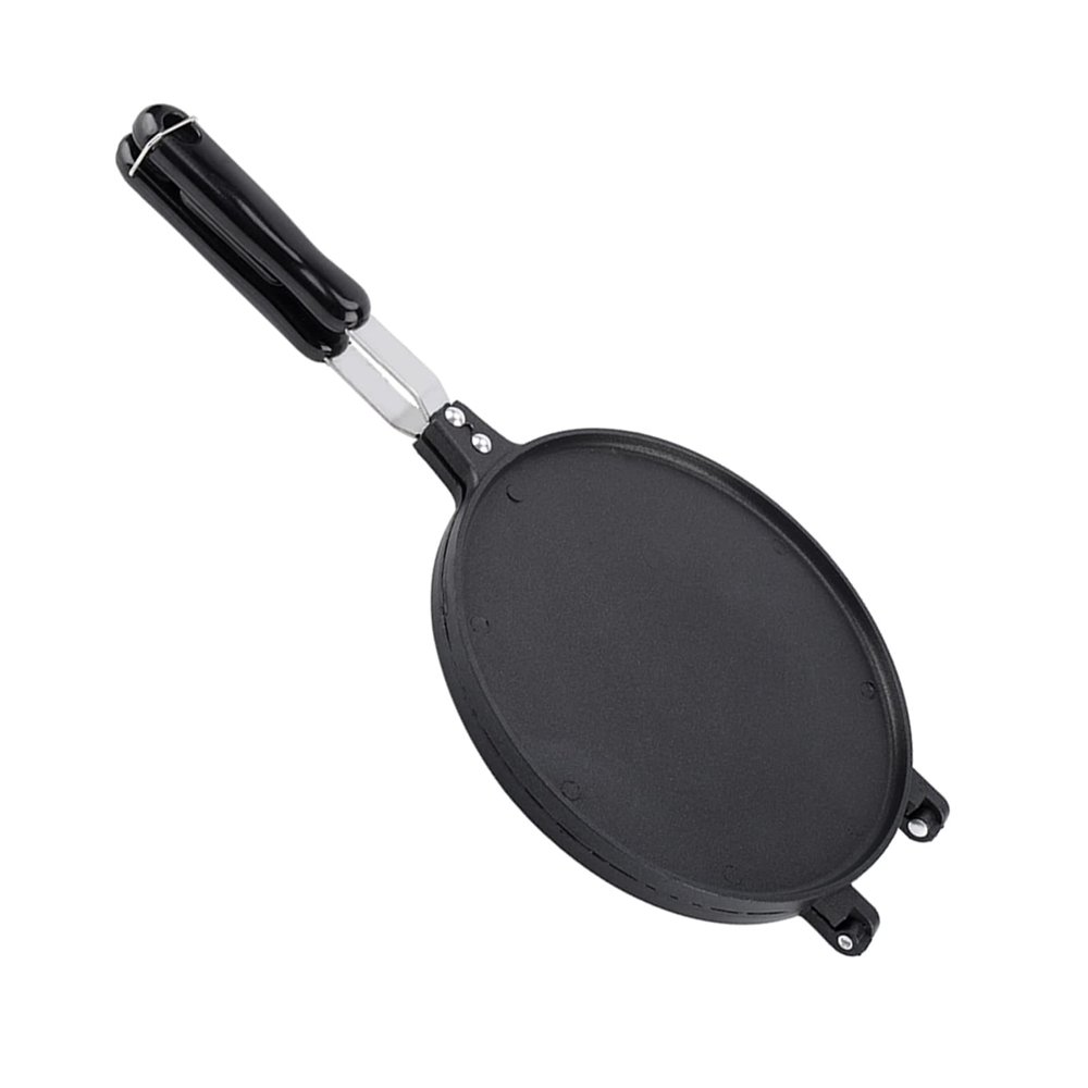 8.66inch Waffle Cone Maker,Non-Stick Maker Pan,Egg Roll Crepe Pan,Mold Press Plate Baking Tool for Paninis,Hash Browns,Breakfast,LunchBlack, Non-Stick Maker Pan,8.66inch Waffle Cone Maker,EggEg