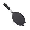 8.66inch Waffle Cone Maker,Non-Stick Maker Pan,Egg Roll Crepe Pan,Mold Press Plate Baking Tool for Paninis,Hash Browns,Breakfast,LunchBlack, Non-Stick Maker Pan,8.66inch Waffle Cone Maker,EggEg view 1