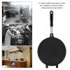 8.66inch Waffle Cone Maker,Non-Stick Maker Pan,Egg Roll Crepe Pan,Mold Press Plate Baking Tool for Paninis,Hash Browns,Breakfast,LunchBlack, Non-Stick Maker Pan,8.66inch Waffle Cone Maker,EggEg view 3