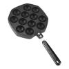 Egg Waffle Pan, Aluminum Takoyaki Maker Non-stick 12 Cavity Octopus Ball Grill for Making Pancake Balls Puffs Takoyaki view 1
