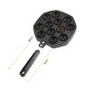 Egg Waffle Pan, Aluminum Takoyaki Maker Non-stick 12 Cavity Octopus Ball Grill for Making Pancake Balls Puffs Takoyaki view 3