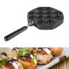 Egg Waffle Pan, Aluminum Takoyaki Maker Non-stick 12 Cavity Octopus Ball Grill for Making Pancake Balls Puffs Takoyaki view 4