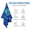 Pacific Community Flag Beach Towel,Oversized Super Soft Ultra Thin Absorbent Beach Towels for Travel,Quick Dry Double-Faced Pile Towel for Boys view 3
