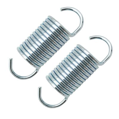 Souldershop 2inch Replacement Recliner Chair Spring Mechanism Furniture Bed Tension Springs Short Neck Style [1.8'' Inside Hook to Hook] (Pack of 2)