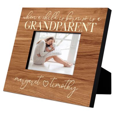 Our First Mother's Day - Personalized First Mother's Day Picture Frame with Names, Date - 6 Designs, 2 Sizes - New Mom Gifts #6, Multicolor, 8x10 Inch