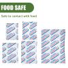 120 Packs 500CC Food Grade Oxygen Absorbers (10 Pack in Individual Vacuum Bag ) , Oxygen Absorbers For Long Term Food Storage with Oxygen Indicator , Works in Mylar Bags, Mason Jars, and Vacuum Bags view 2