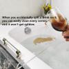 42" Gold Handle transaprent Bathtub Caddy for Luxury Bathroom view 4