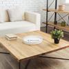 Elegant Designs HG2013-WDR Decorative 13.75'' Round Wood Serving Tray w/Handles, Dream, White Wash Dream view 4