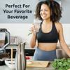 Invigorated Living Stainless Steel Water Pitcher with Lid, Ice Guard, Wooden Handle, Ideal for Cold and Fruit Infused Water (1.9L, No Filter) view 4