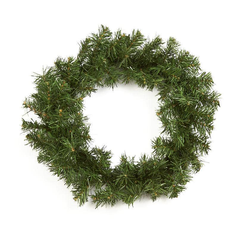 Artificial Elk Mountain Pine Wreath - Faux Pine Christmas Wreath for Holiday Decorating and Christmas Displays by Factory Direct Craft (20 Inches)