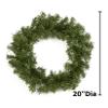 Artificial Elk Mountain Pine Wreath - Faux Pine Christmas Wreath for Holiday Decorating and Christmas Displays by Factory Direct Craft (20 Inches) view 4