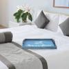 Elegant Designs HG2000-BST Summer Sun Palm Tree Beach Decorative Wood Serving Tray w/Handles, 15.50'' x 12'', Summertime, Blue view 4