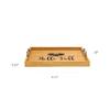 Elegant Designs HG2000-NHF Decorative Wood Serving Tray w/Handles, 15.50'' x 12'', Natural Hello Fall view 3