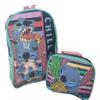 Disney Stitch 16 Inch School Backpack With Removable Lunch Box Set view 4