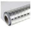 NUOBESTY 1roll Professional Aluminum Foil Sticker for Kitchen Oil Decal Easy to Clean for Countertops and Backsplashes Silver Design view 1