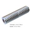 NUOBESTY 1roll Professional Aluminum Foil Sticker for Kitchen Oil Decal Easy to Clean for Countertops and Backsplashes Silver Design view 2