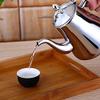1L-1.5L Kettle Strainer Stainless Steel Teapot Polish Fashion Durable Coffee Cold Water Pot Home Tea Tool Induction Cooker Kettle (gold 1.5L) view 3