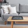 Elegant Designs HG2000-MBB Americana USA Decorative Wood Serving Tray w/Handles, 15.50" x 12", Midnight Blue Wash Home of The Brave view 3