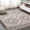 JONATHAN Y Diamond Tribal Medallion Indoor Outdoor Area Rug 3X5 Beige/Brown, Marokko for Backyard, Patio, Porch, Easy-Cleaning, High Traffic, Pet-Friendly, Non-Shedding (SMB127A-3) view 4